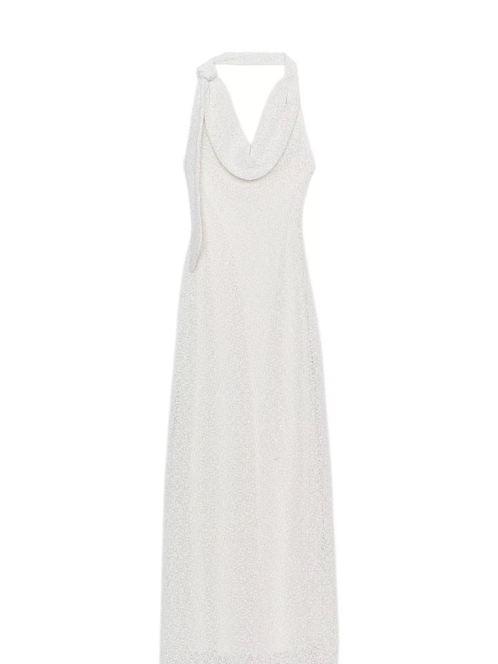 Zara RUSTIC SCARF DRESS - Picture 4 of 4